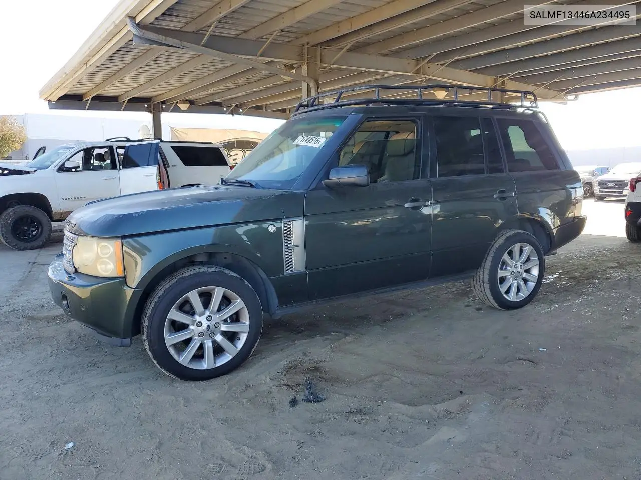 LAND ROVER RANGE ROVER 2006, VIN SALMF13446A234495