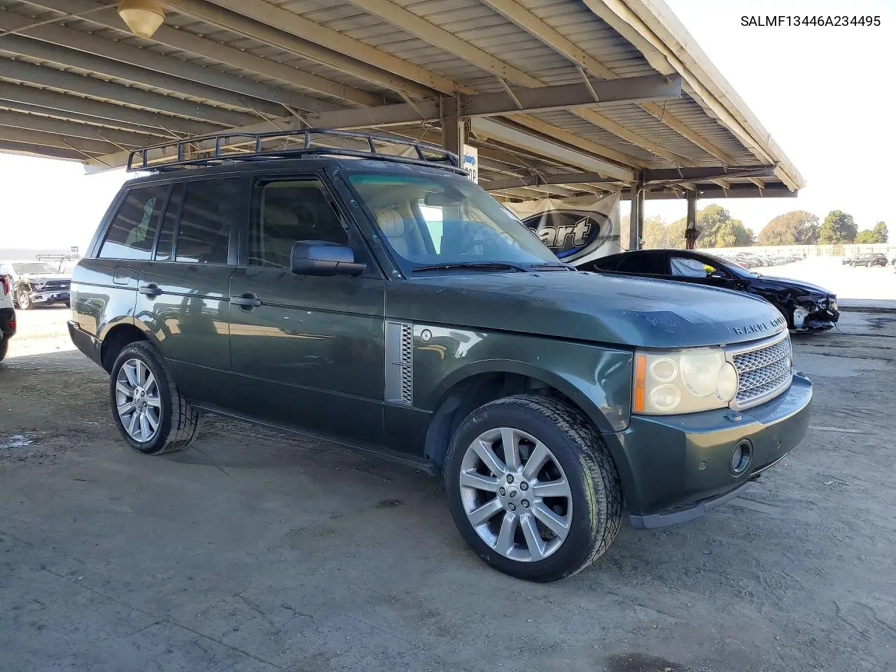 2006 LAND ROVER RANGE ROVER VIN SALMF13446A234495 — фото 4