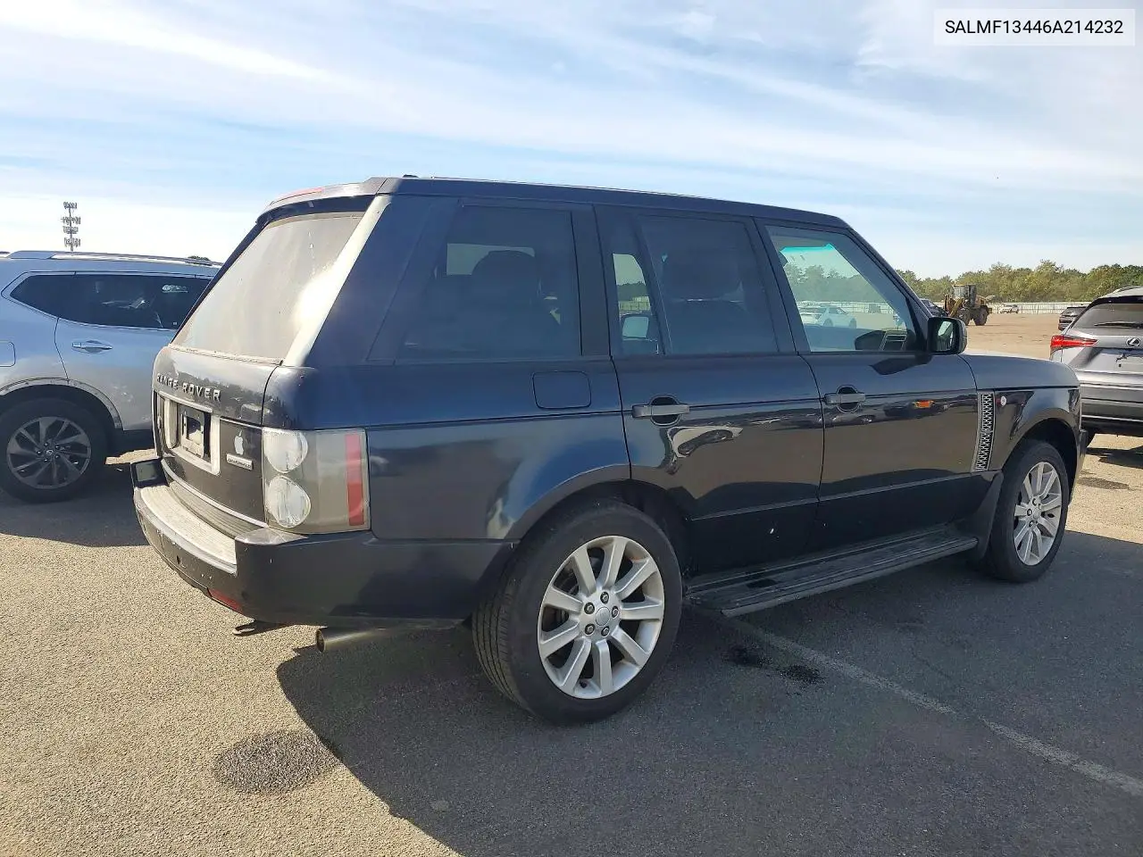 2006 LAND ROVER RANGE ROVER VIN SALMF13446A214232 — фото 3