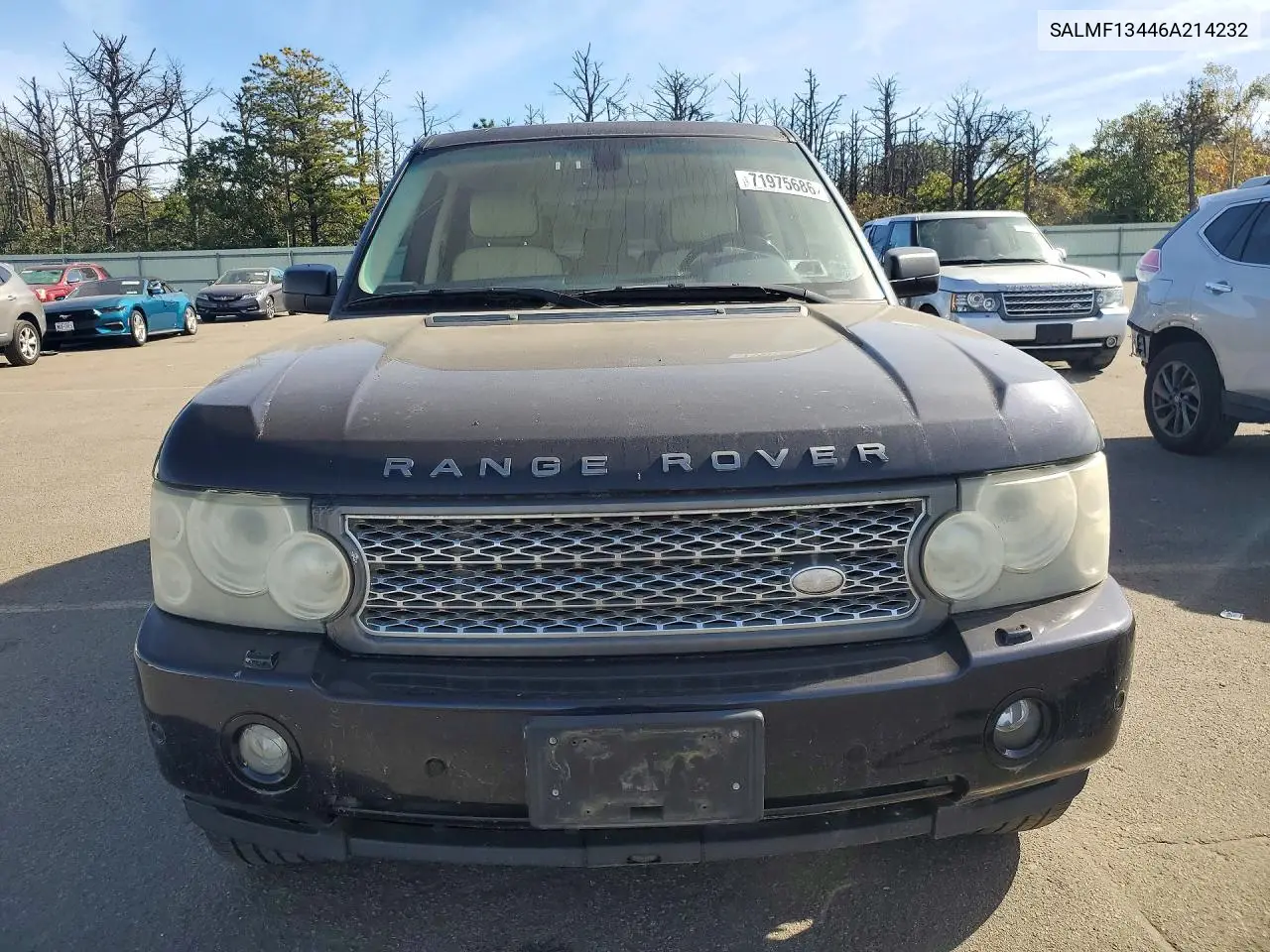 2006 LAND ROVER RANGE ROVER VIN SALMF13446A214232 — фото 5