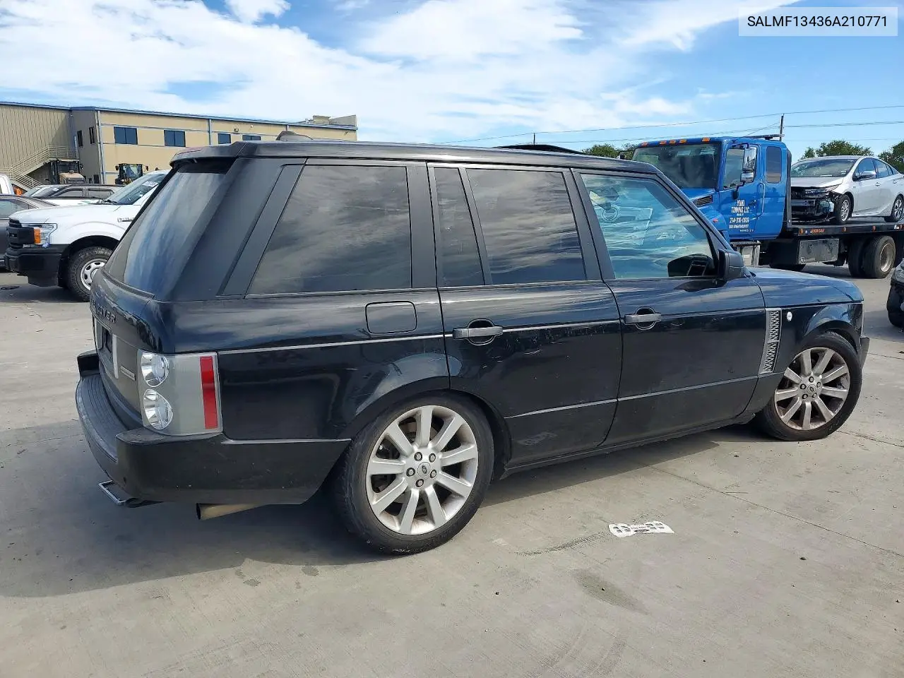 2006 LAND ROVER RANGE ROVER VIN SALMF13436A210771 — фото 3