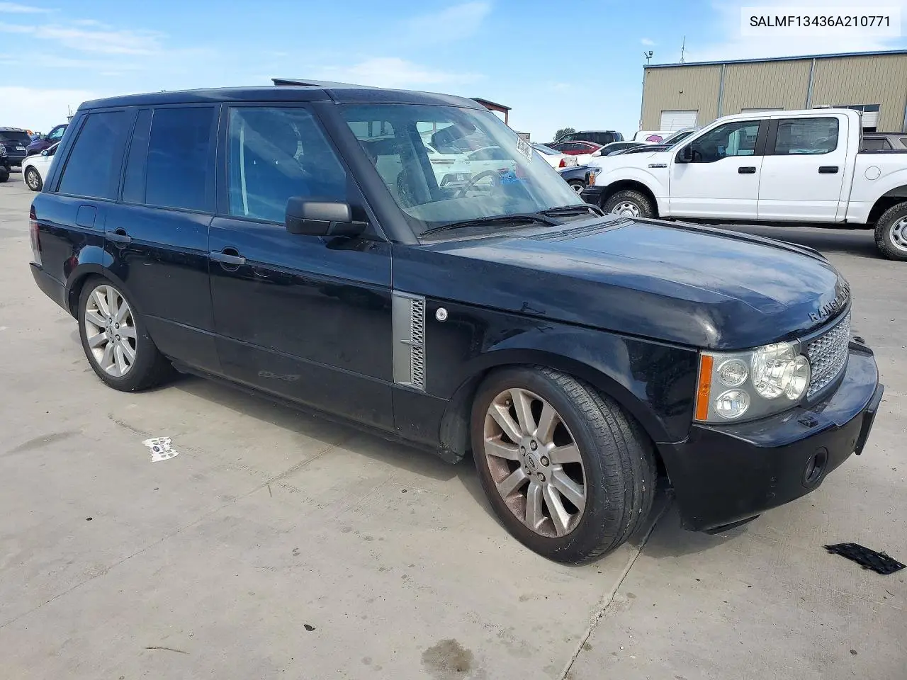 2006 LAND ROVER RANGE ROVER VIN SALMF13436A210771 — фото 4