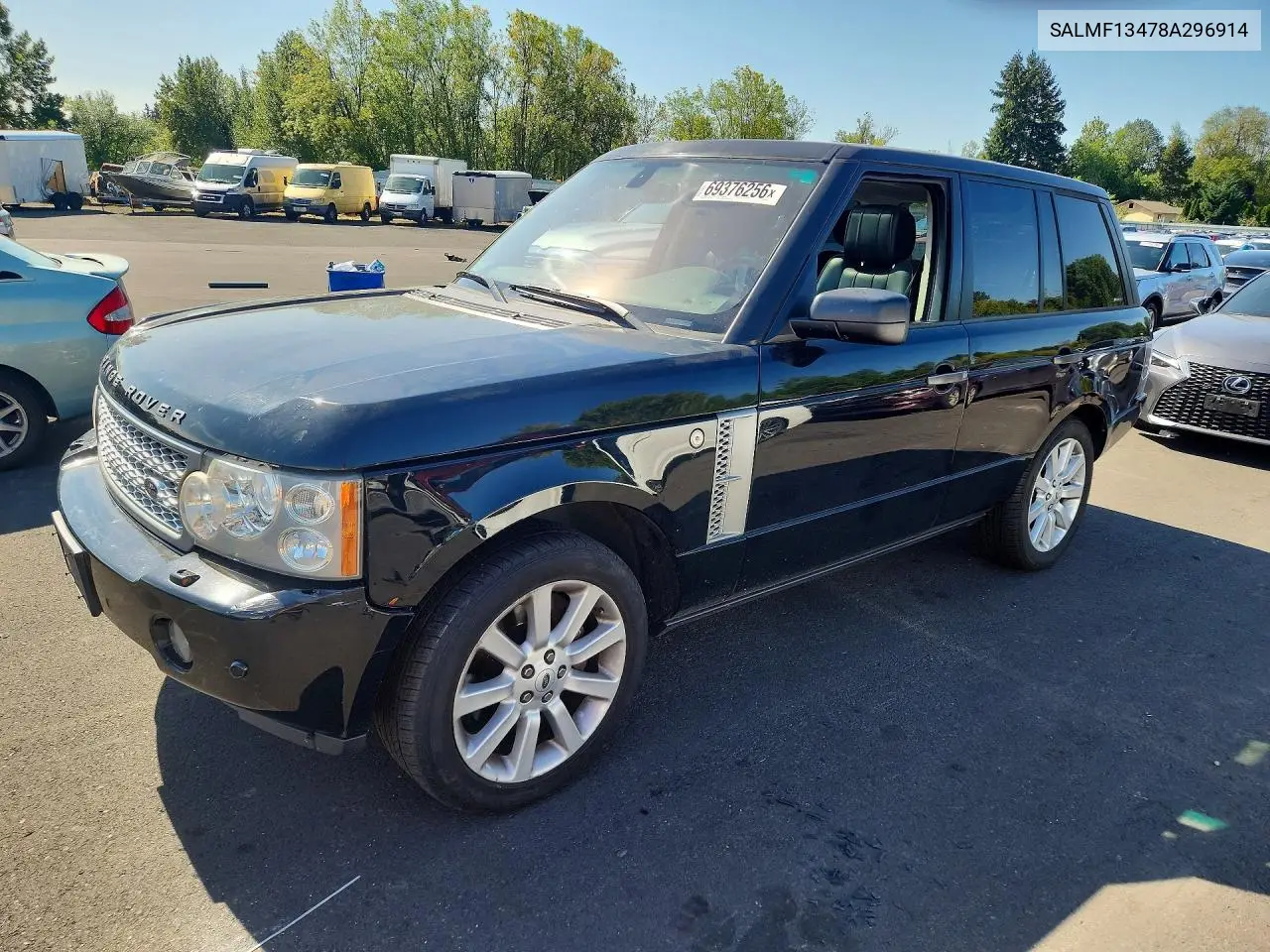 LAND ROVER RANGE ROVER 2008, VIN SALMF13478A296914