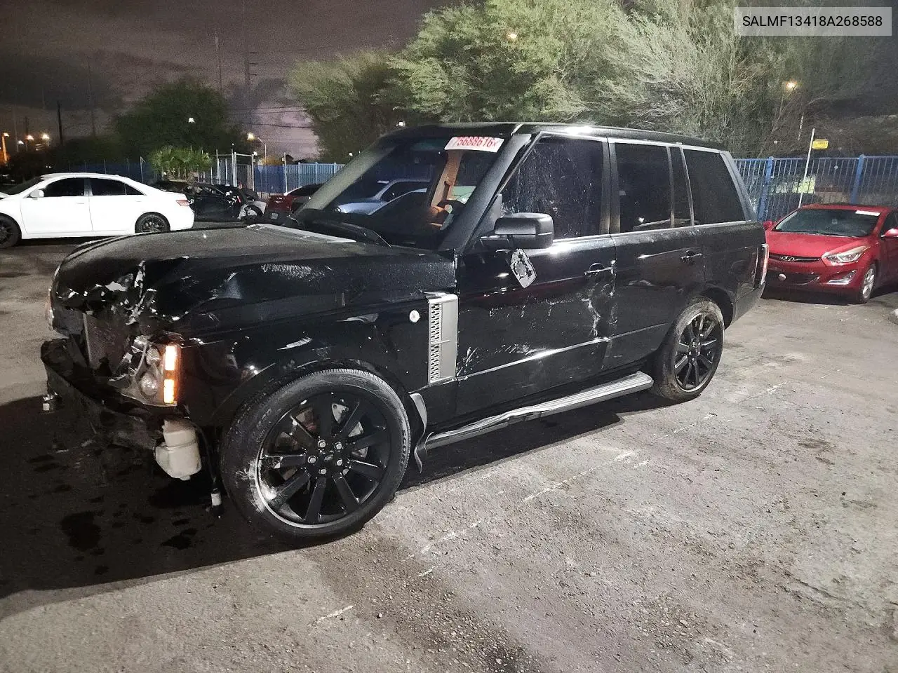 LAND ROVER RANGE ROVER 2008, VIN SALMF13418A268588