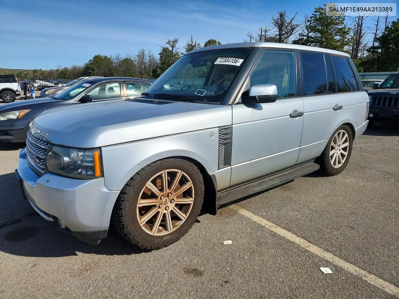 LAND ROVER RANGE ROVER 2010, VIN SALMF1E49AA313389