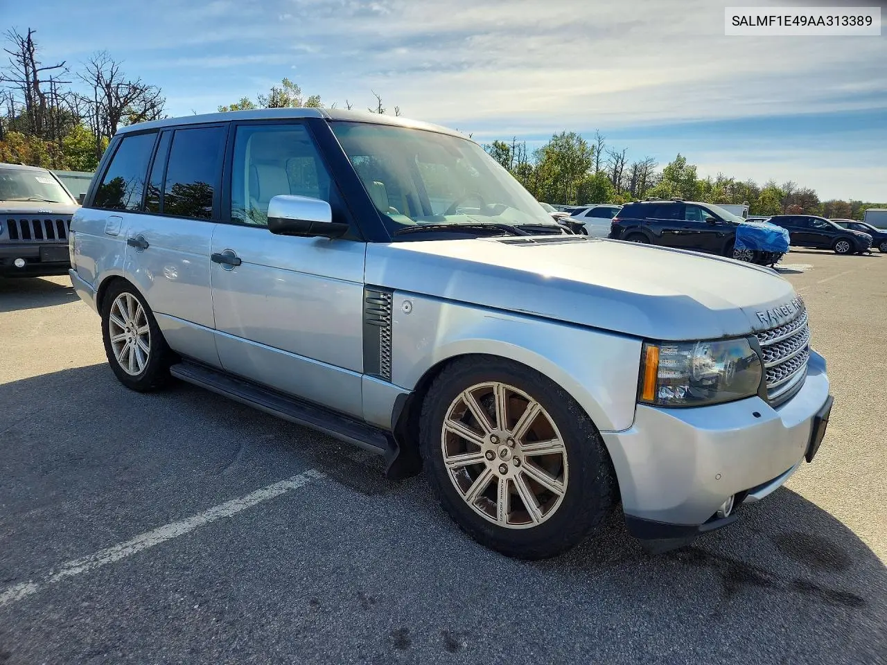 2010 LAND ROVER RANGE ROVER VIN SALMF1E49AA313389 — фото 4