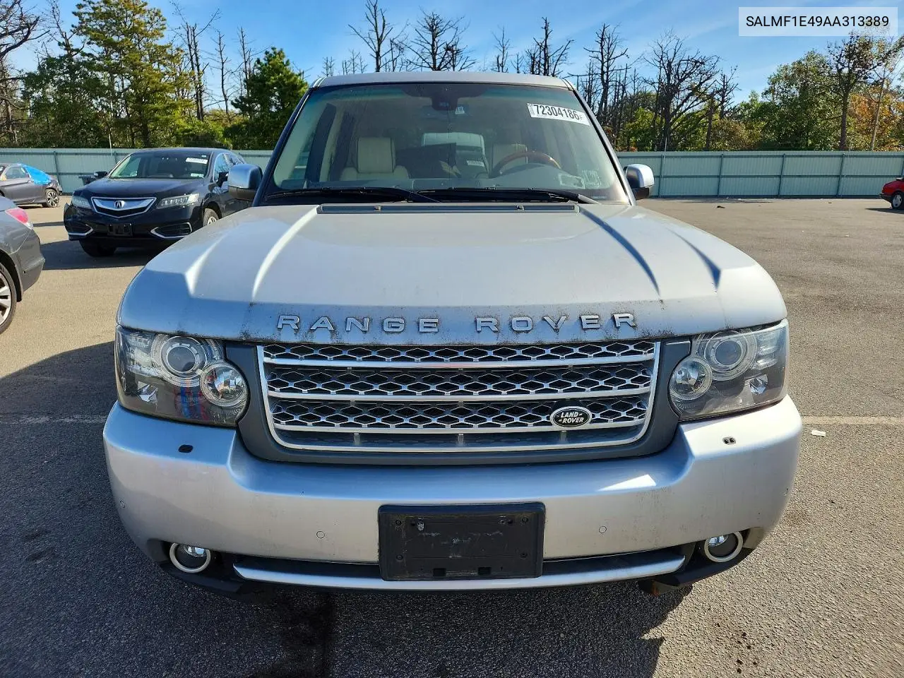 2010 LAND ROVER RANGE ROVER VIN SALMF1E49AA313389 — фото 5