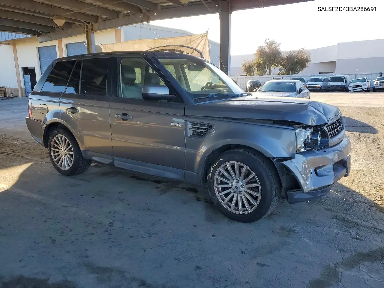 2011 LAND ROVER RANGE ROVER VIN SALSF2D43BA286691 — фото 4