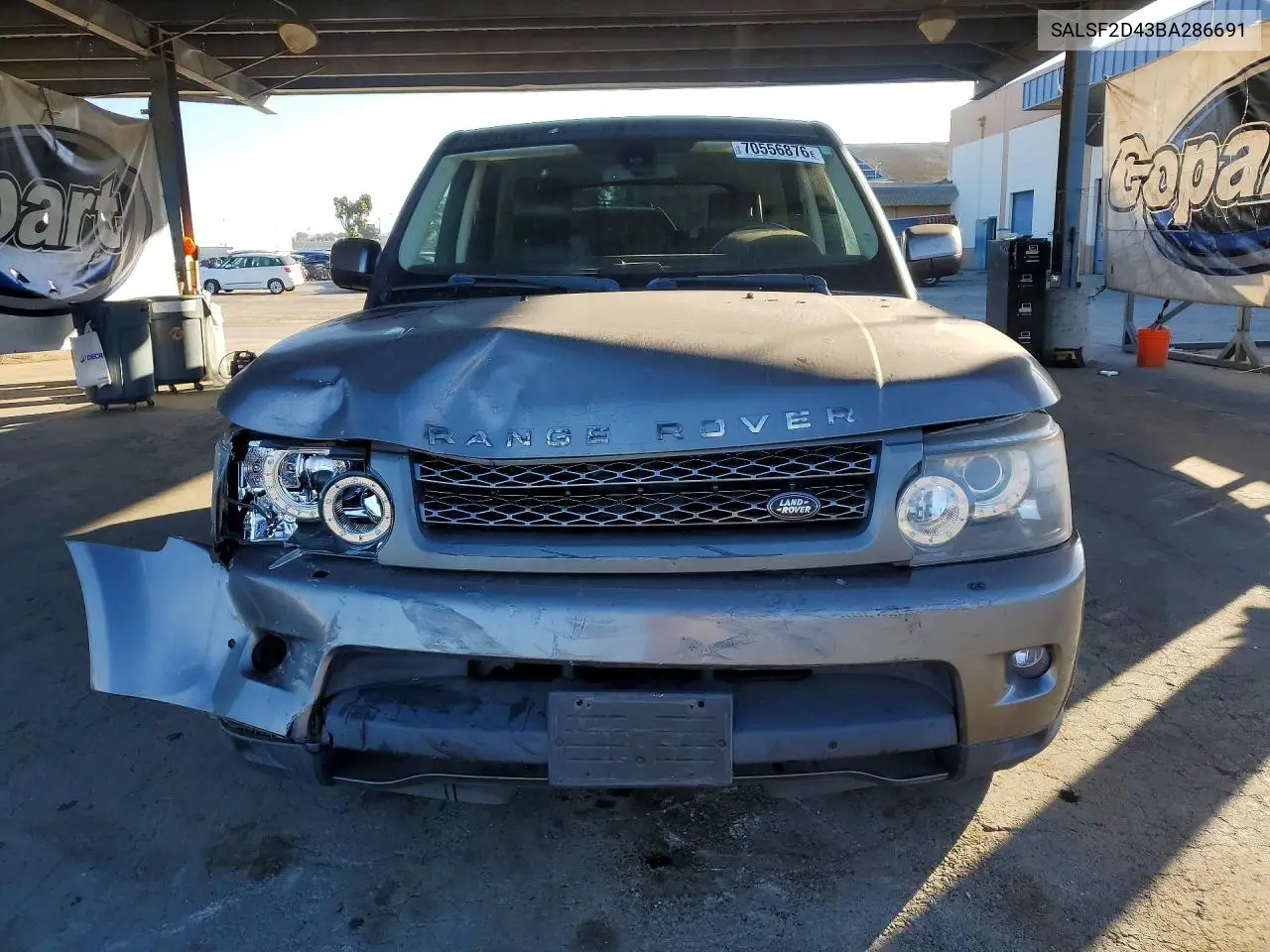 2011 LAND ROVER RANGE ROVER VIN SALSF2D43BA286691 — фото 5
