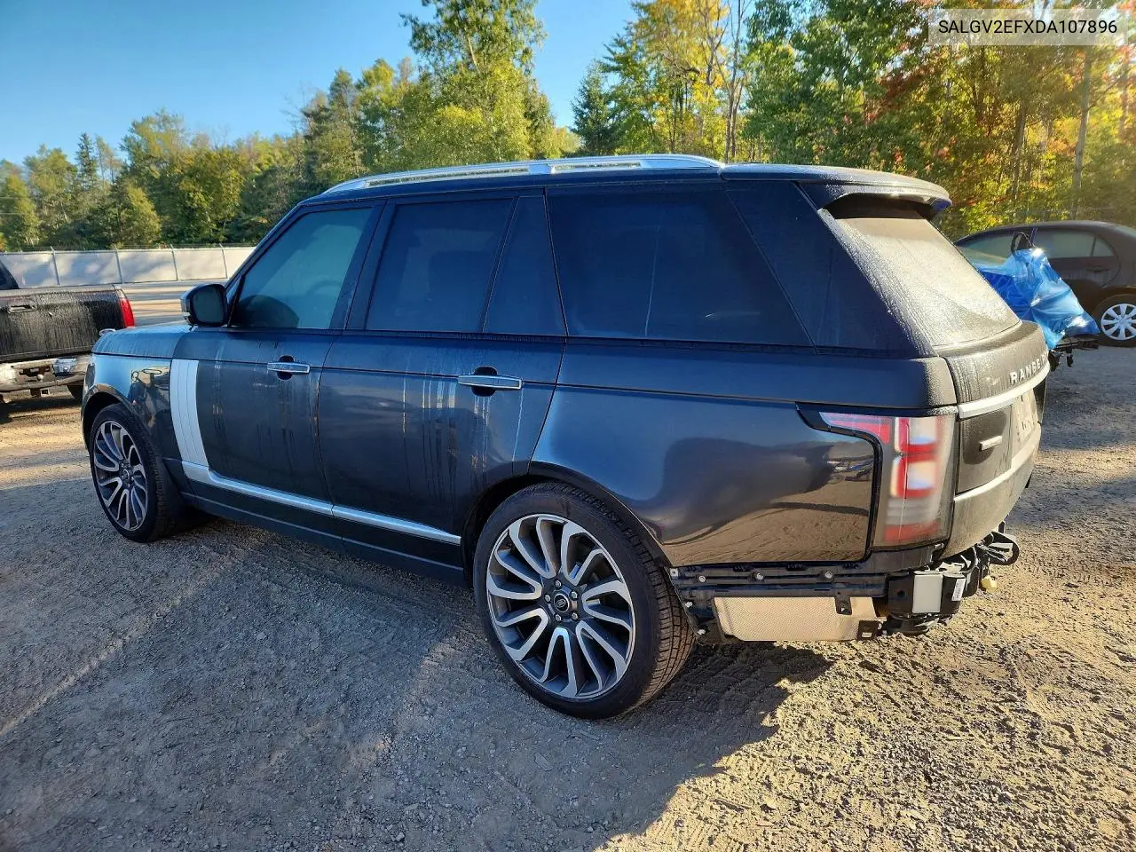 2013 LAND ROVER RANGE ROVER VIN SALGV2EFXDA107896 — фото 2