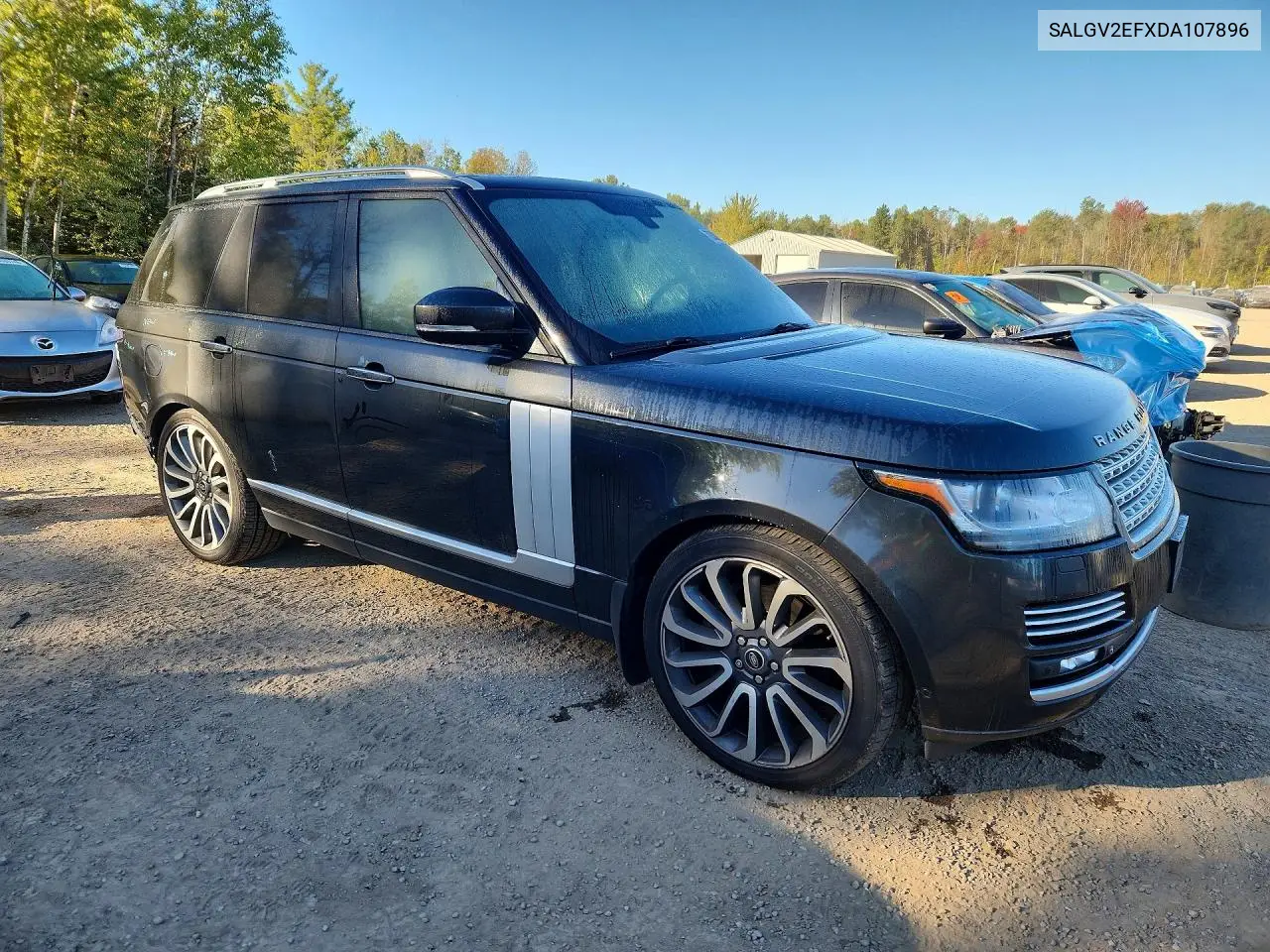 2013 LAND ROVER RANGE ROVER VIN SALGV2EFXDA107896 — фото 4