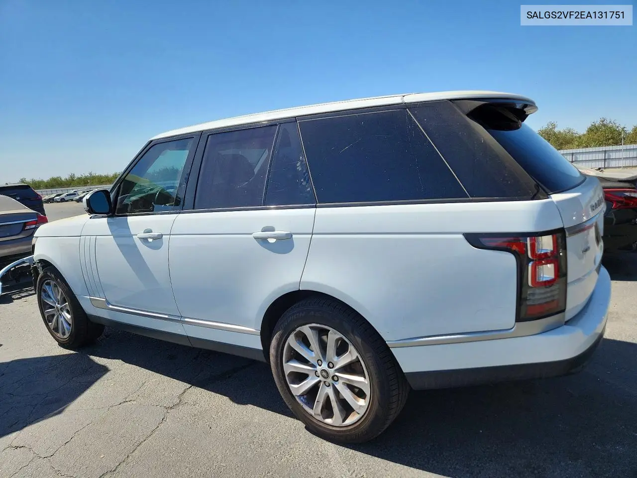 2014 LAND ROVER RANGE ROVER VIN SALGS2VF2EA131751 — фото 2