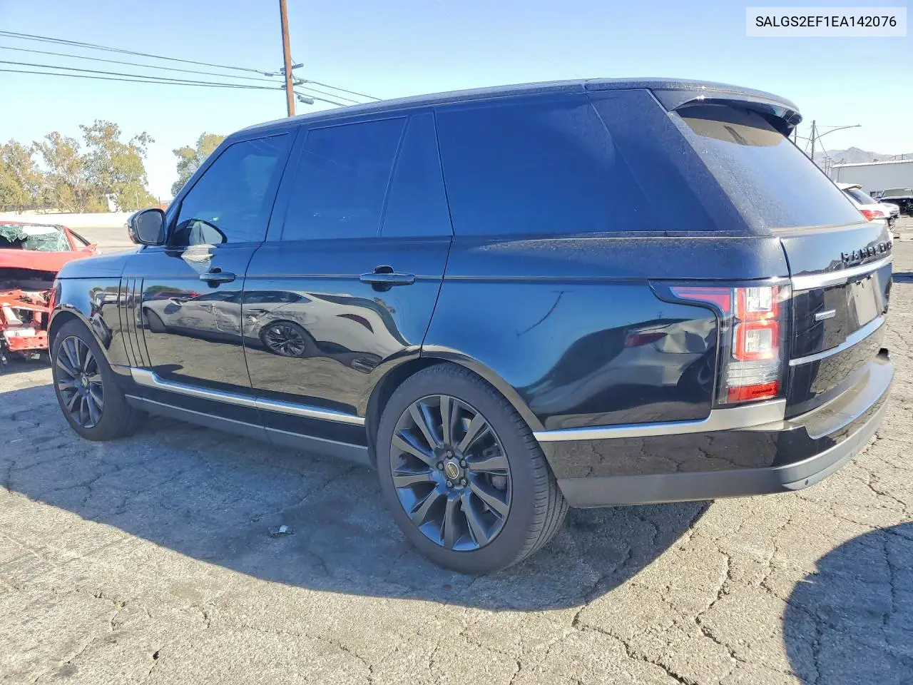 2014 LAND ROVER RANGE ROVER VIN SALGS2EF1EA142076 — фото 2