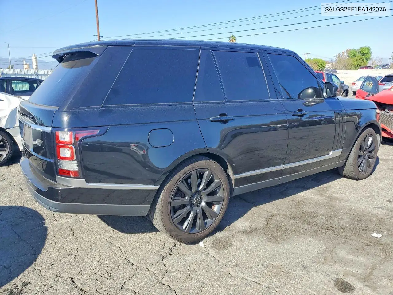 2014 LAND ROVER RANGE ROVER VIN SALGS2EF1EA142076 — фото 3