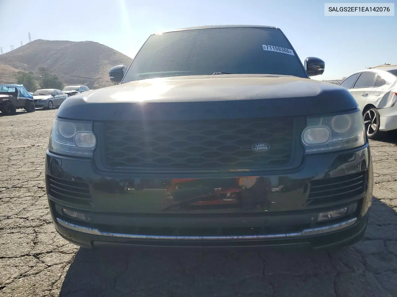 2014 LAND ROVER RANGE ROVER VIN SALGS2EF1EA142076 — фото 5
