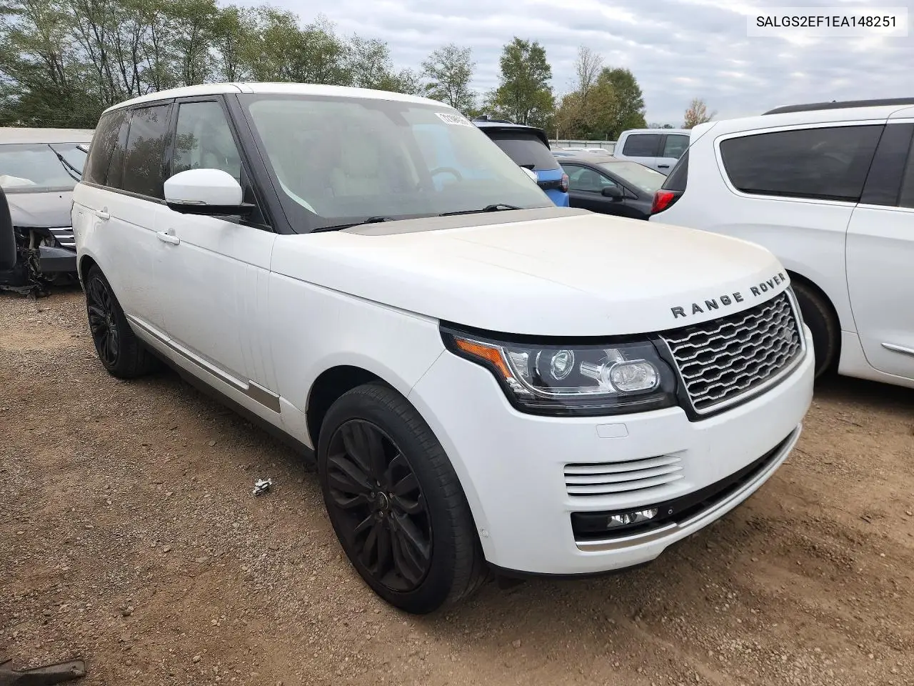 2014 LAND ROVER RANGE ROVER VIN SALGS2EF1EA148251 — фото 4