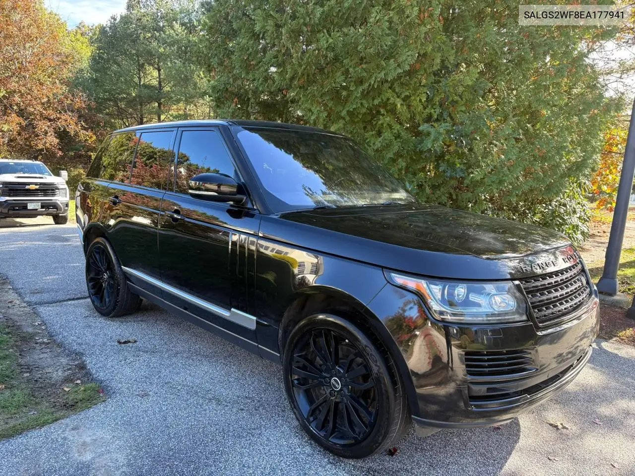 LAND ROVER RANGE ROVER 2014, VIN SALGS2WF8EA177941