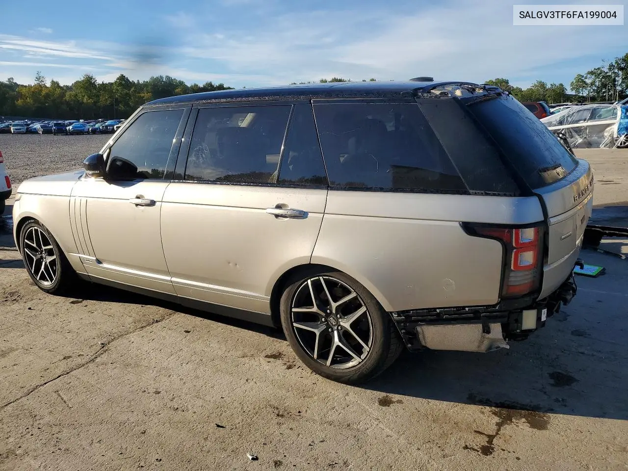 2015 LAND ROVER RANGE ROVER VIN SALGV3TF6FA199004 — фото 2