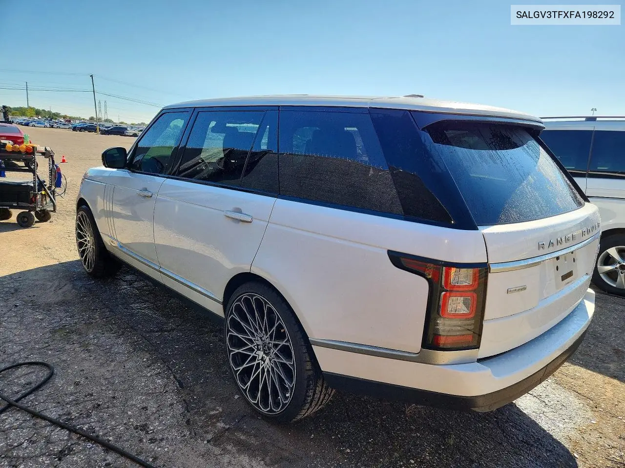 2015 LAND ROVER RANGE ROVER VIN SALGV3TFXFA198292 — фото 2