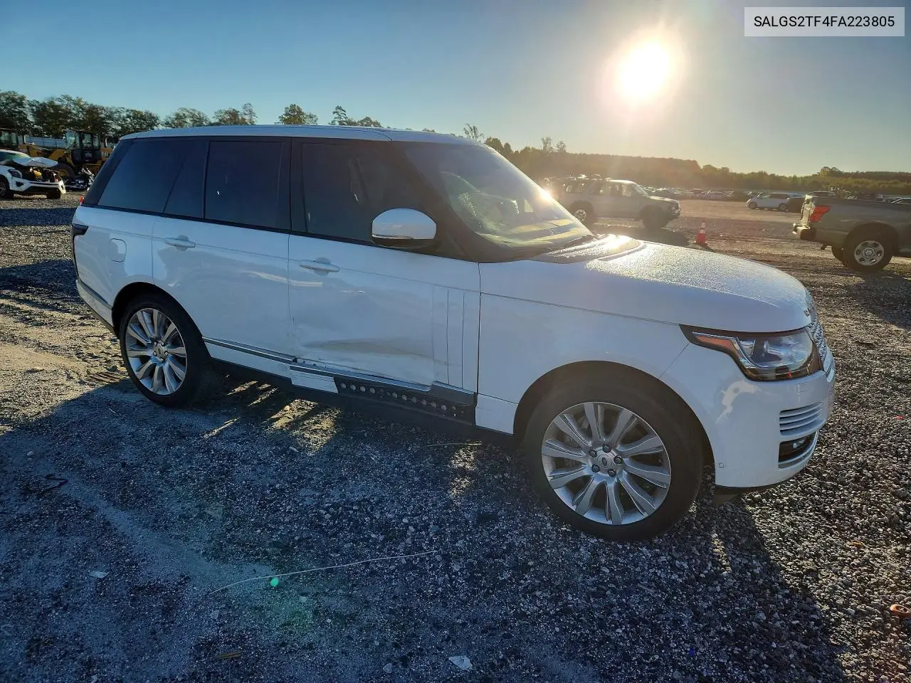 2015 LAND ROVER RANGE ROVER VIN SALGS2TF4FA223805 — фото 4