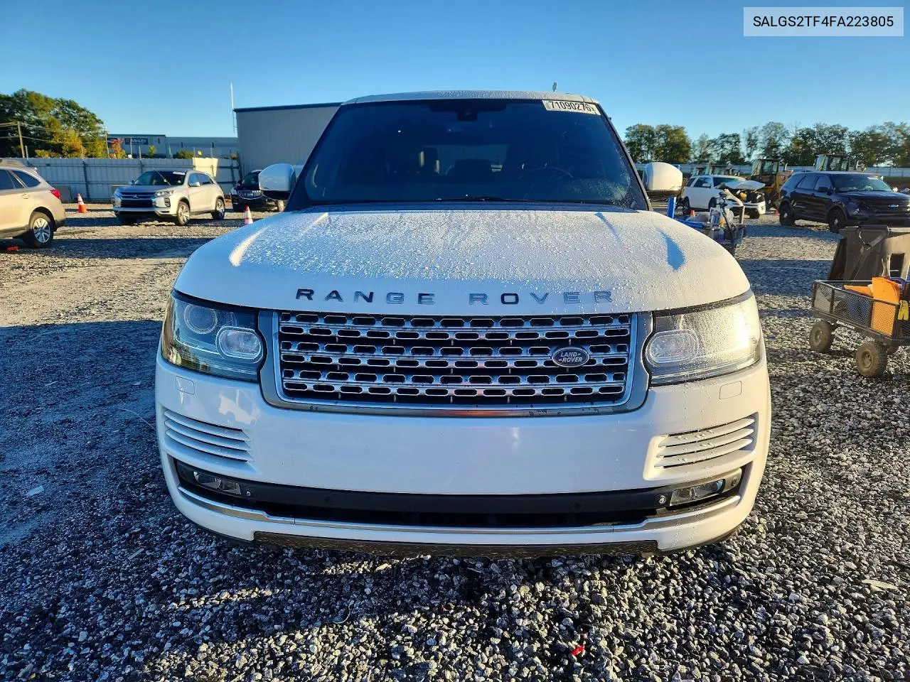 2015 LAND ROVER RANGE ROVER VIN SALGS2TF4FA223805 — фото 5