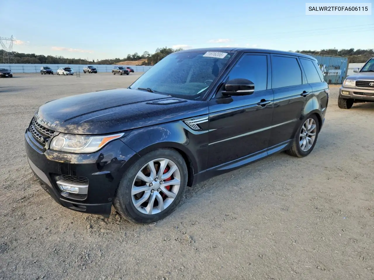 LAND ROVER RANGE ROVER 2015, VIN SALWR2TF0FA606115