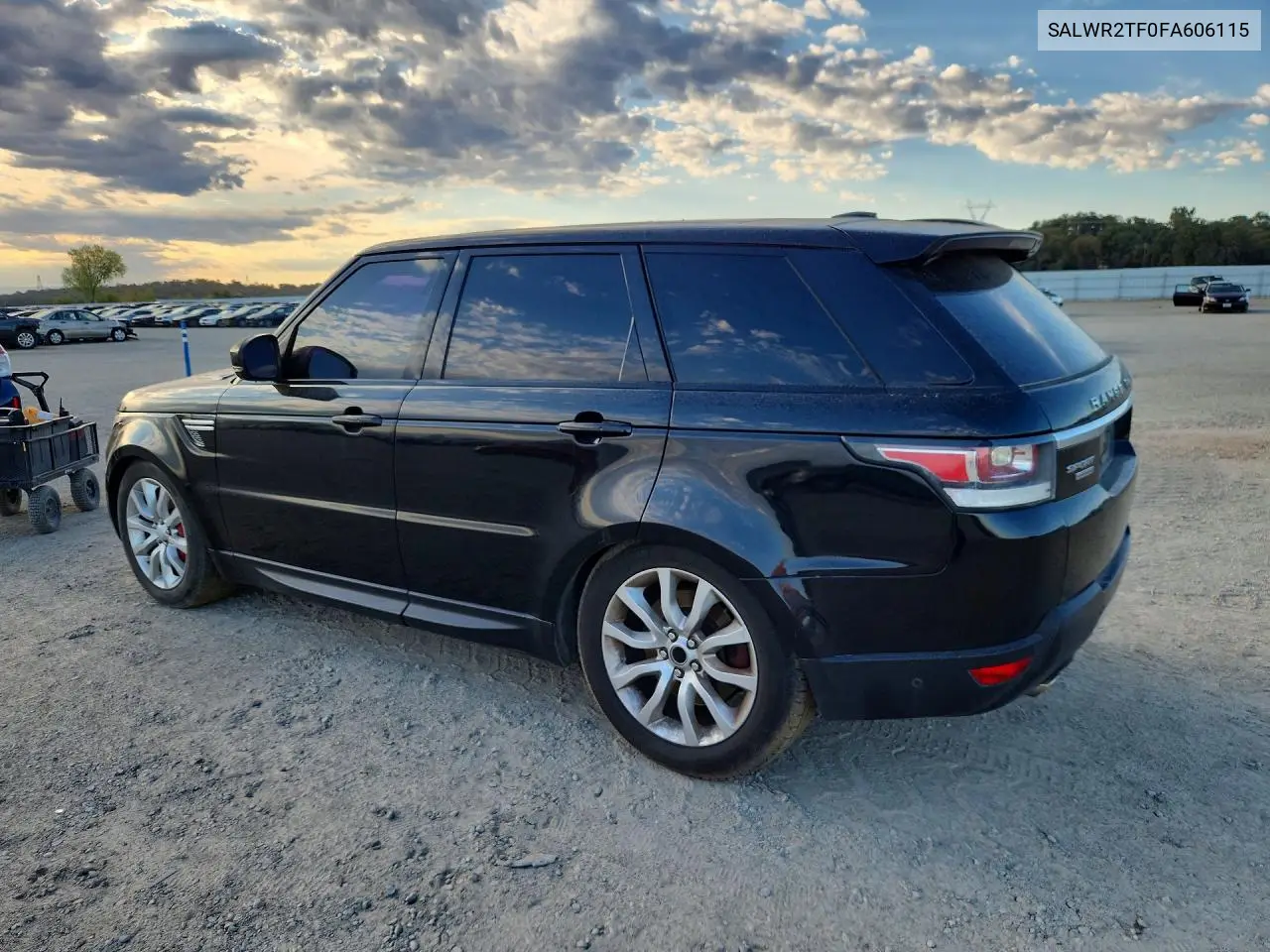 2015 LAND ROVER RANGE ROVER VIN SALWR2TF0FA606115 — фото 2