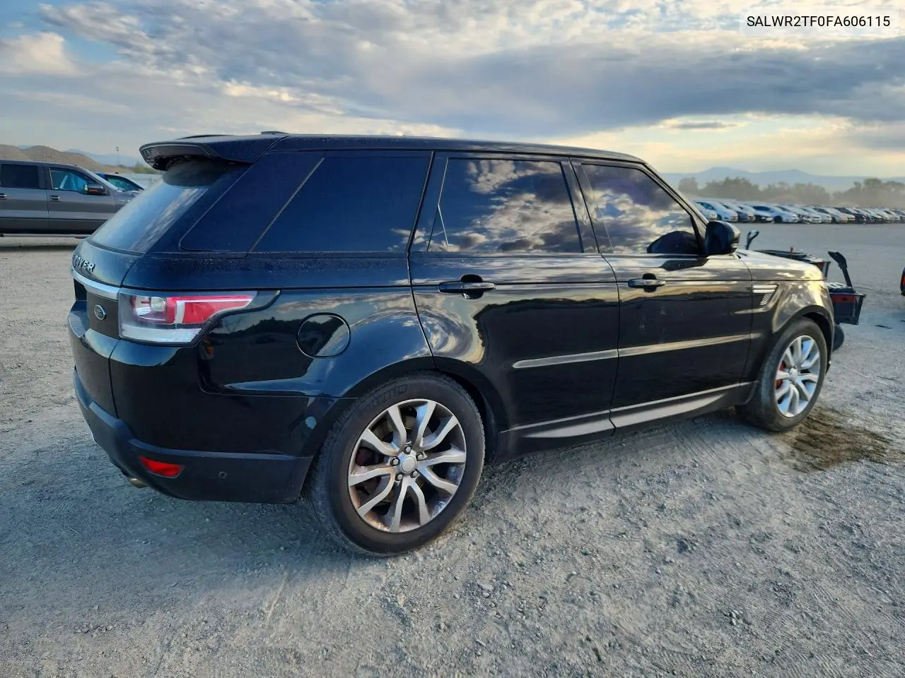 2015 LAND ROVER RANGE ROVER VIN SALWR2TF0FA606115 — фото 3