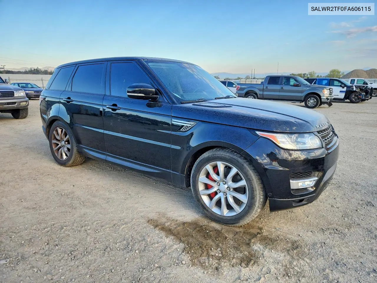 2015 LAND ROVER RANGE ROVER VIN SALWR2TF0FA606115 — фото 4