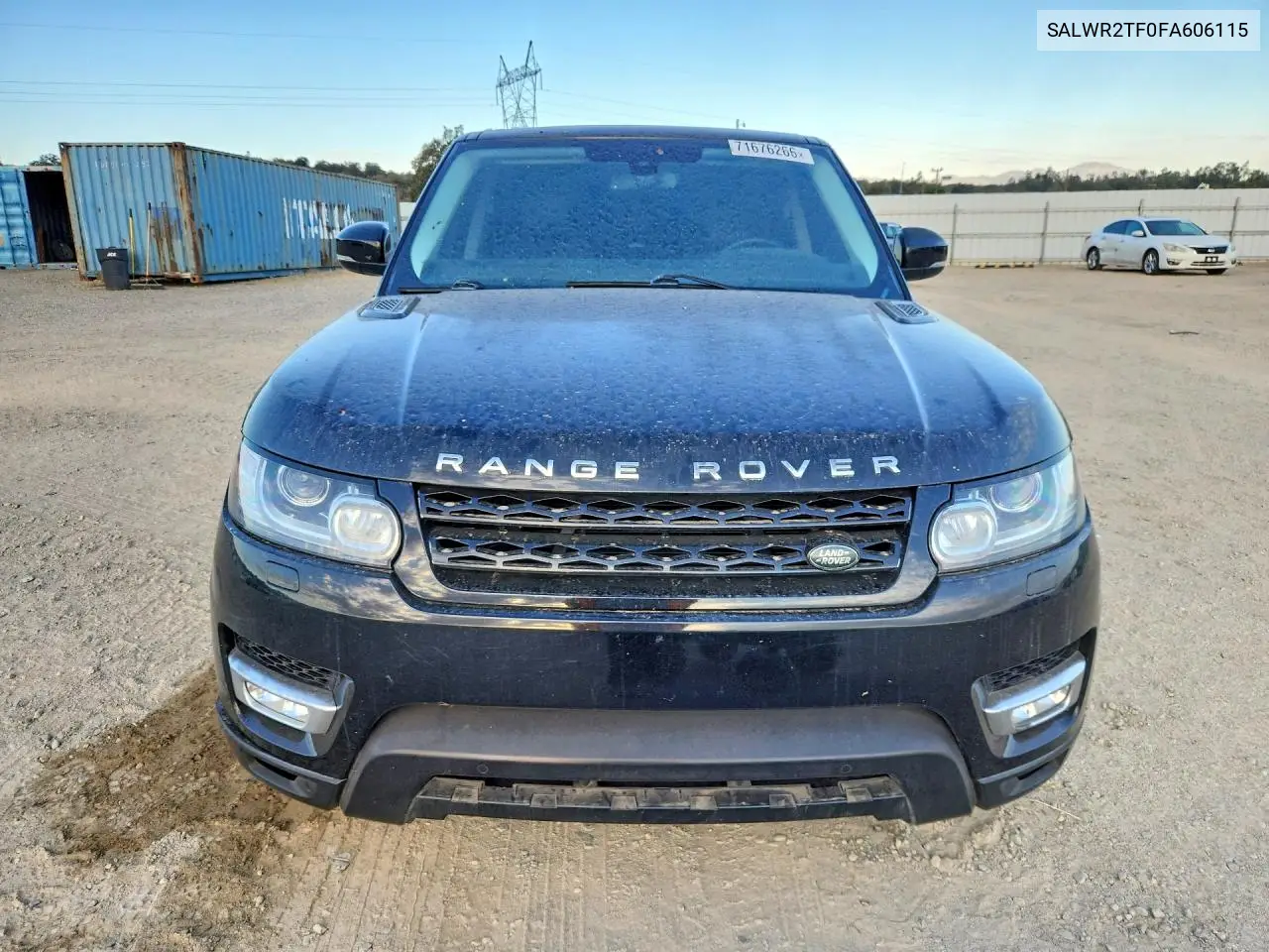 2015 LAND ROVER RANGE ROVER VIN SALWR2TF0FA606115 — фото 5