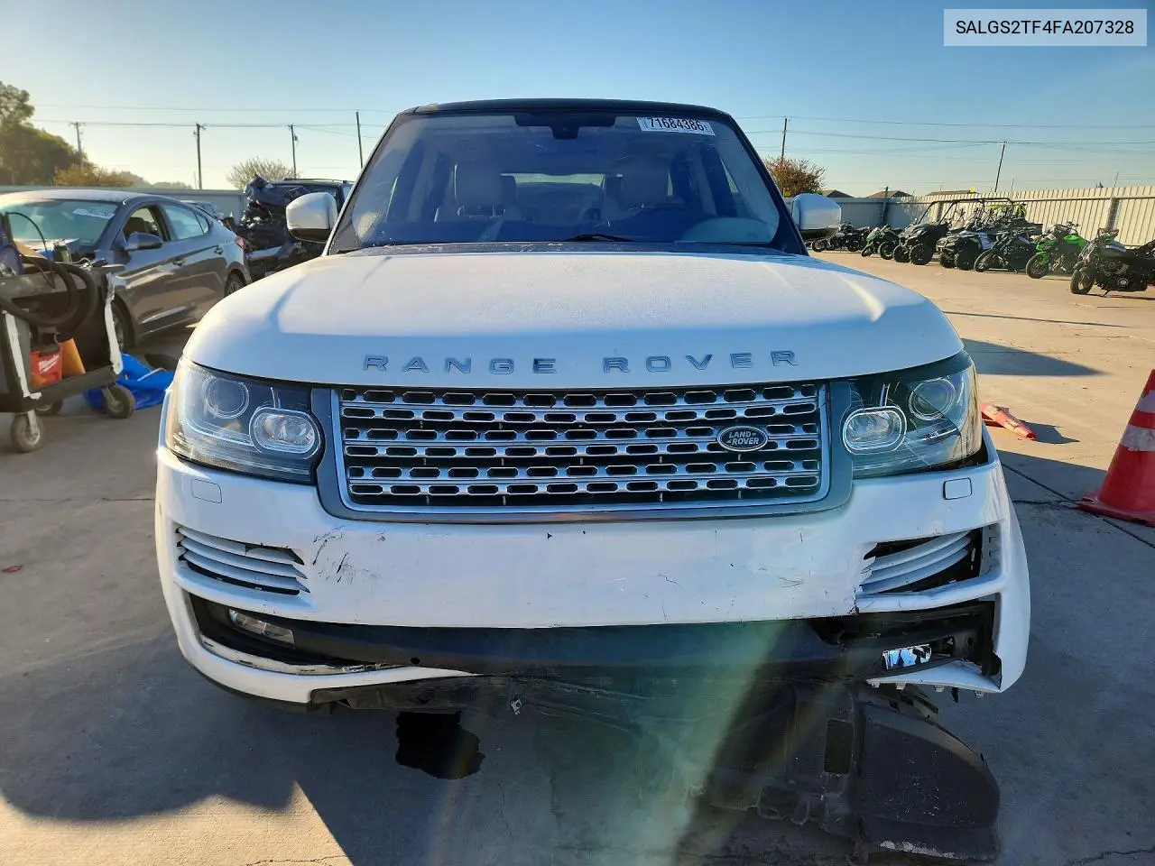 2015 LAND ROVER RANGE ROVER VIN SALGS2TF4FA207328 — фото 5