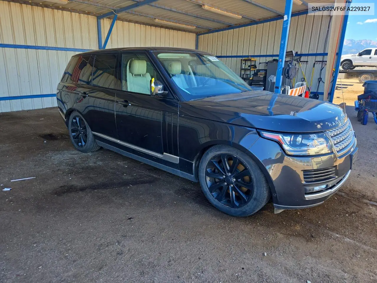 2015 LAND ROVER RANGE ROVER VIN SALGS2VF6FA229327 — фото 4
