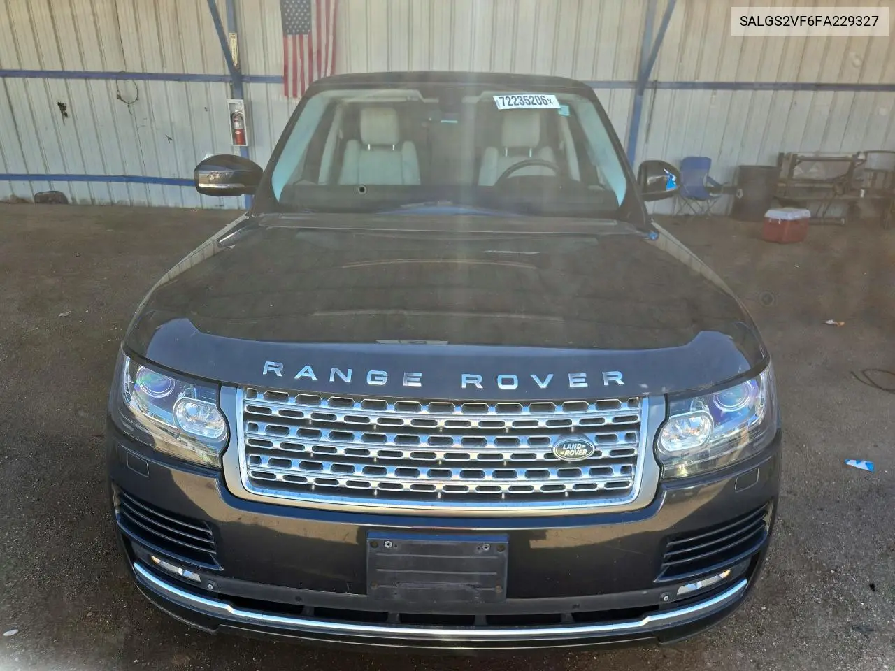 2015 LAND ROVER RANGE ROVER VIN SALGS2VF6FA229327 — фото 5