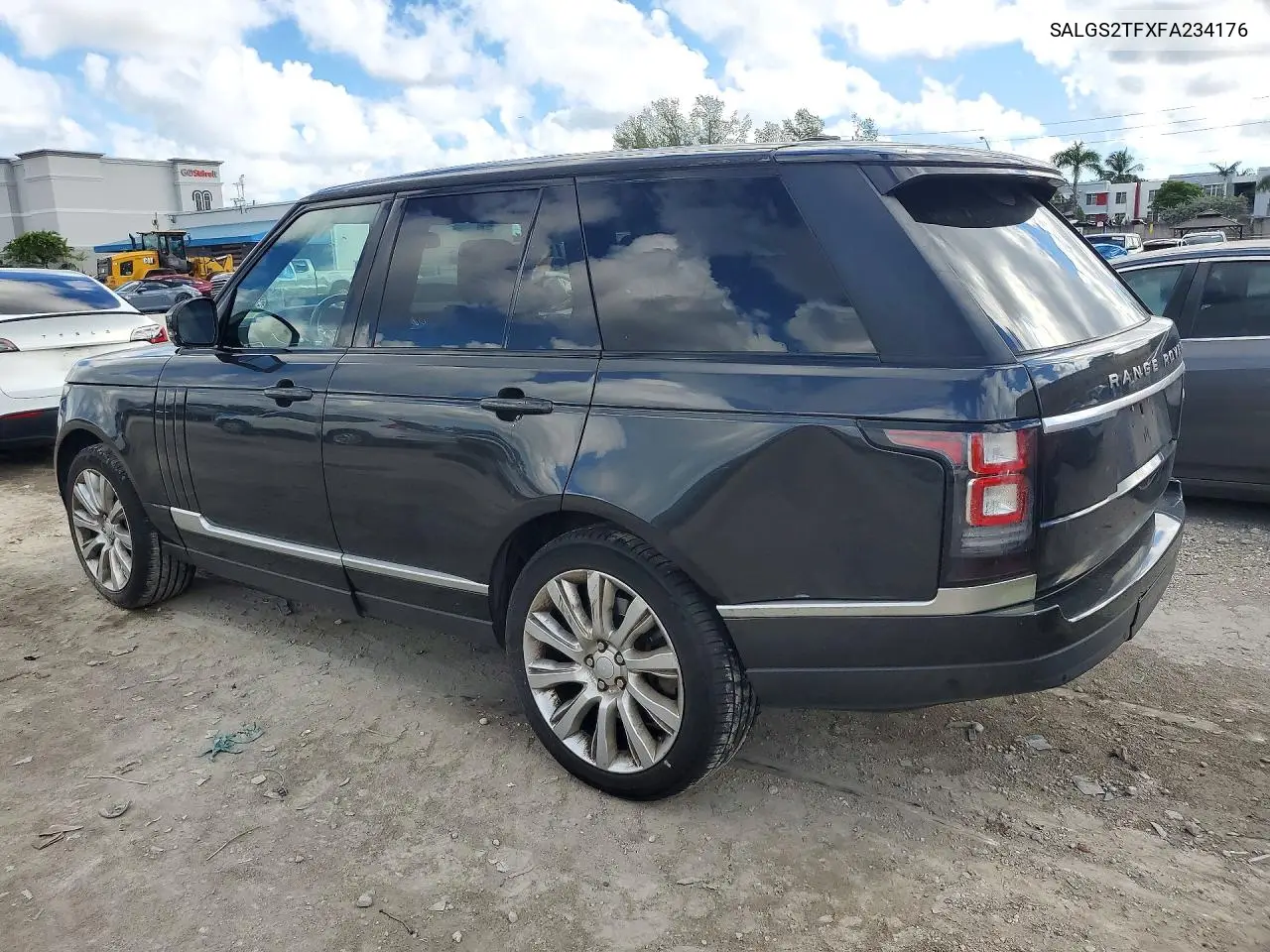 2015 LAND ROVER RANGE ROVER VIN SALGS2TFXFA234176 — фото 2