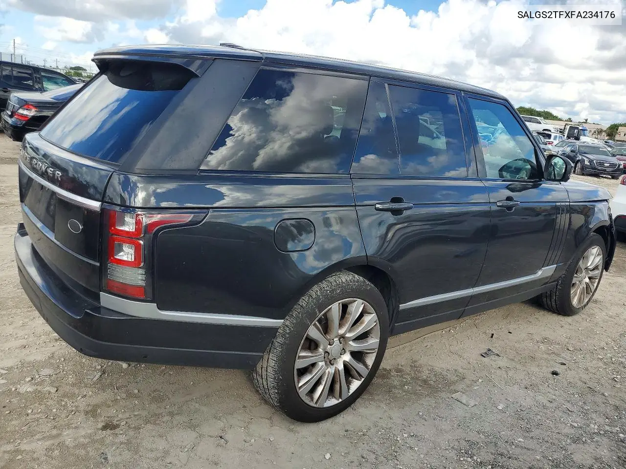 2015 LAND ROVER RANGE ROVER VIN SALGS2TFXFA234176 — фото 3