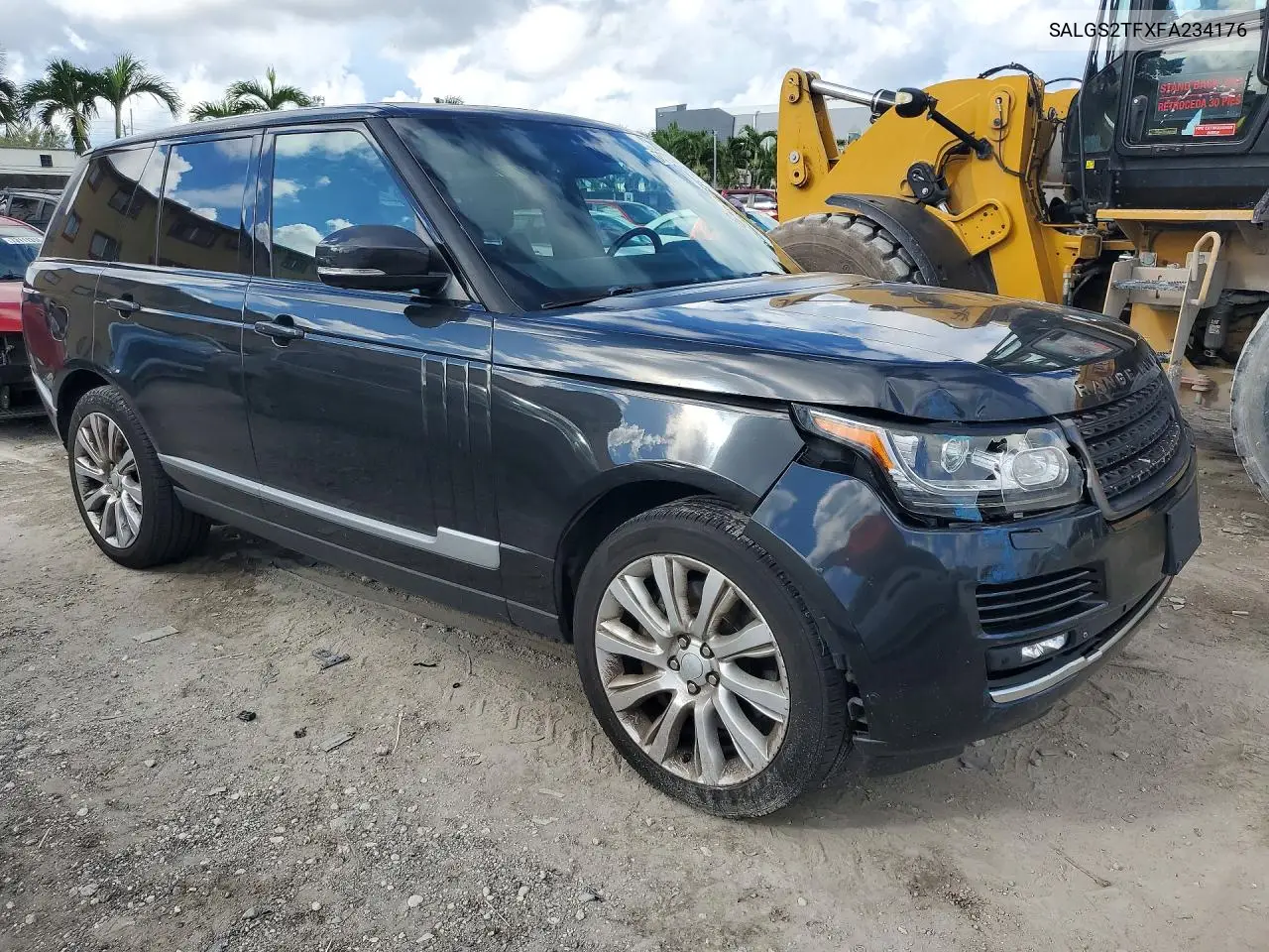 2015 LAND ROVER RANGE ROVER VIN SALGS2TFXFA234176 — фото 4