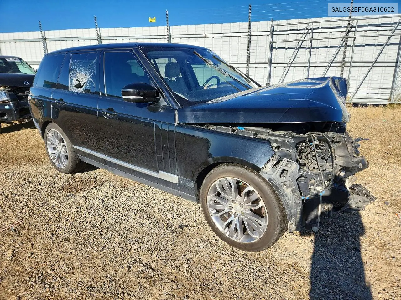 2016 LAND ROVER RANGE ROVER VIN SALGS2EF0GA310602 — фото 4