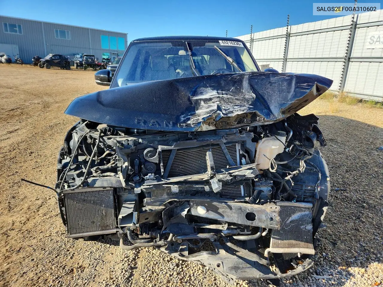 2016 LAND ROVER RANGE ROVER VIN SALGS2EF0GA310602 — фото 5