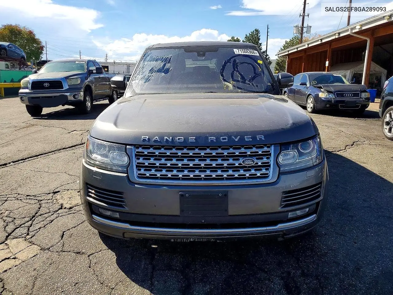 2016 LAND ROVER RANGE ROVER VIN SALGS2EF8GA289093 — фото 5