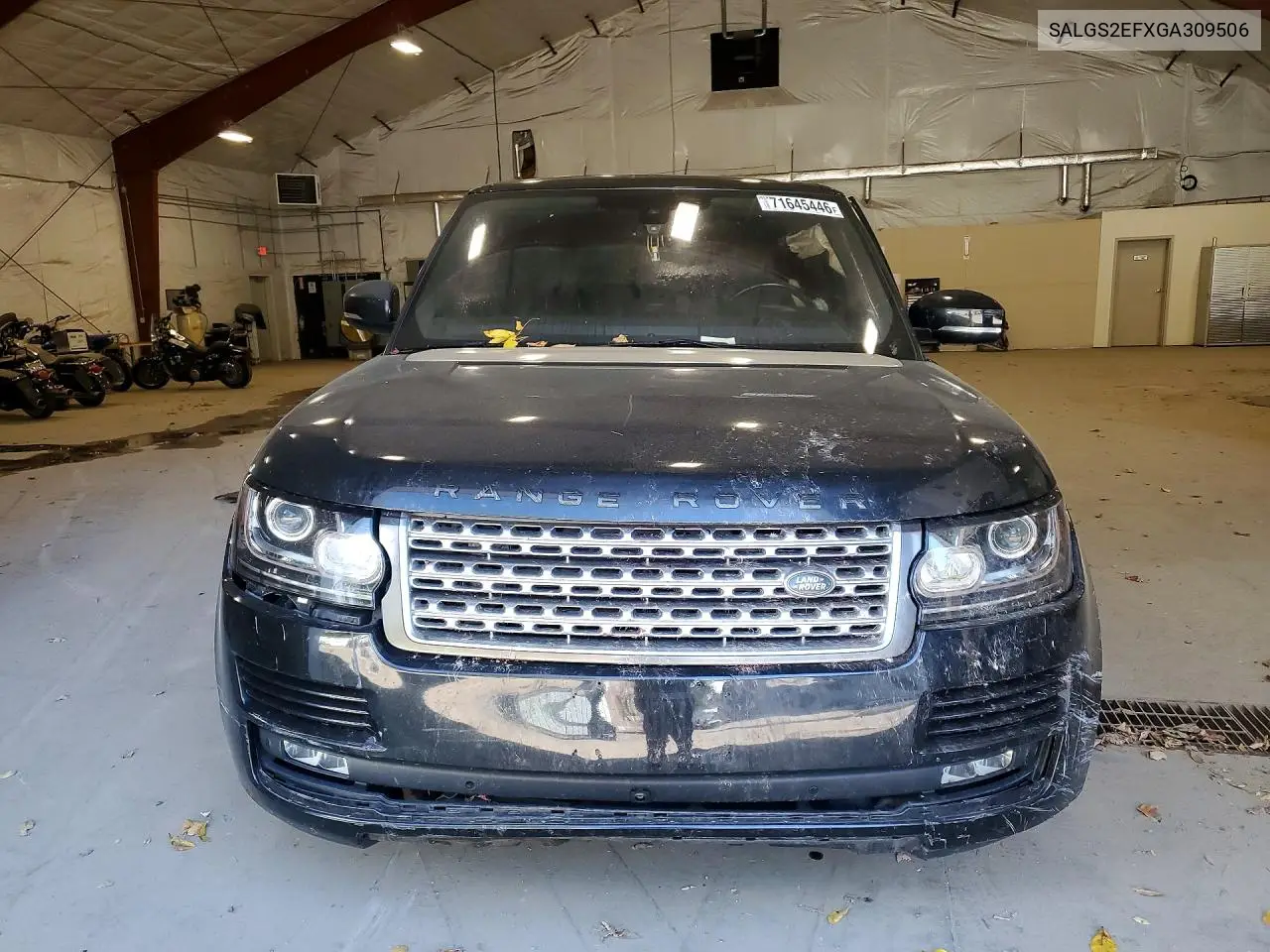 2016 LAND ROVER RANGE ROVER VIN SALGS2EFXGA309506 — фото 5