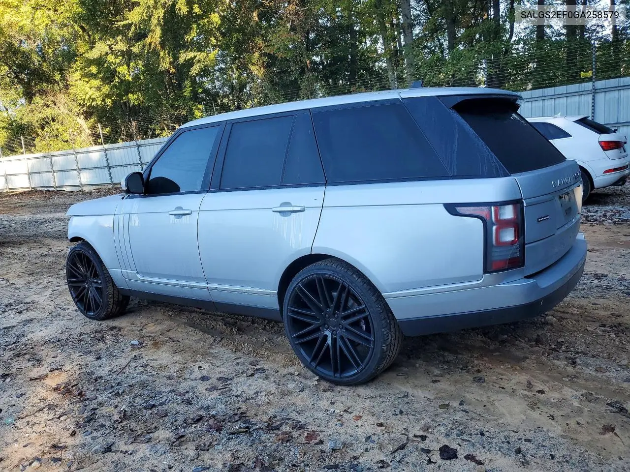 2016 LAND ROVER RANGE ROVER VIN SALGS2EF0GA258579 — фото 2