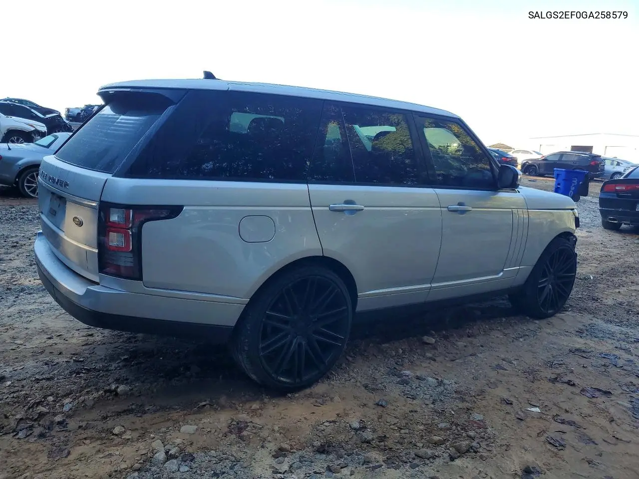 2016 LAND ROVER RANGE ROVER VIN SALGS2EF0GA258579 — фото 3