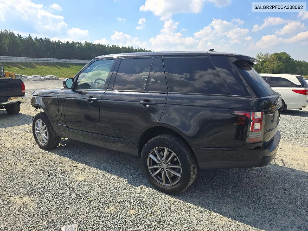 2016 LAND ROVER RANGE ROVER VIN SALGR2PF0GA308082 — фото 2