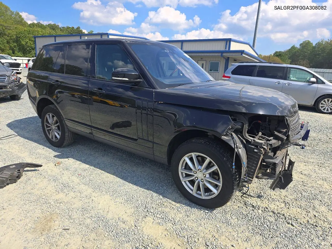 2016 LAND ROVER RANGE ROVER VIN SALGR2PF0GA308082 — фото 4