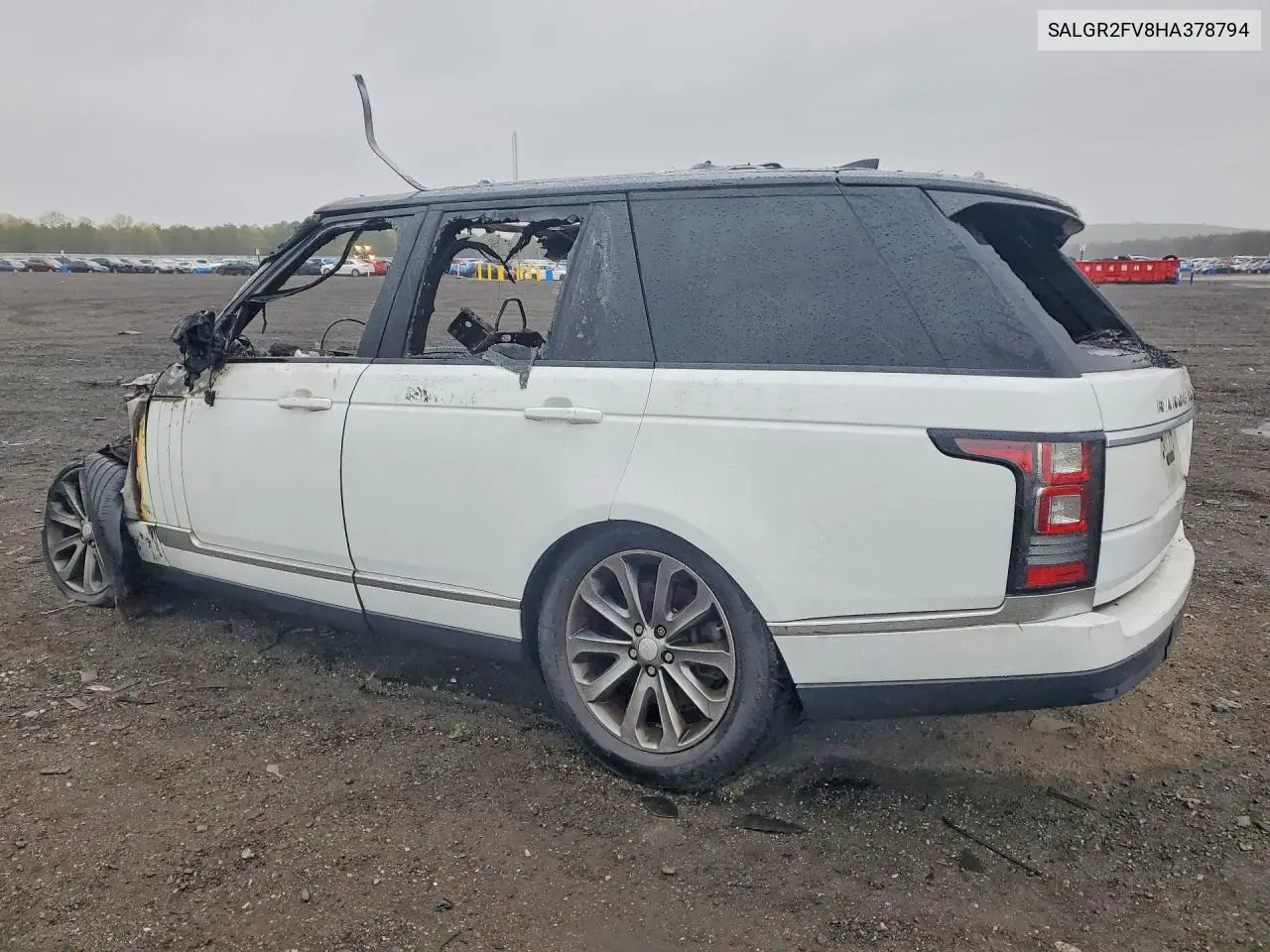 2017 LAND ROVER RANGE ROVER VIN SALGR2FV8HA378794 — фото 2