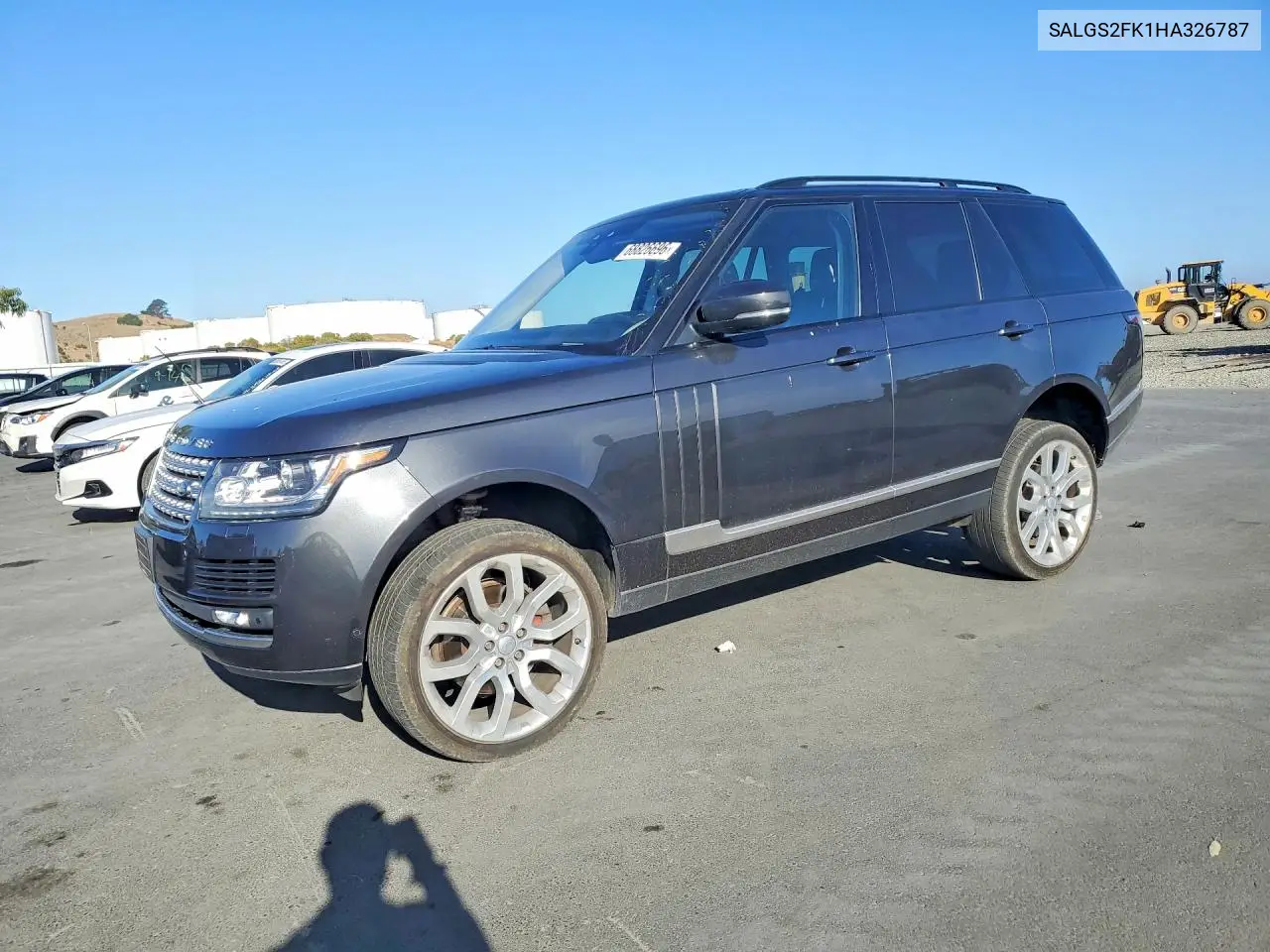 LAND ROVER RANGE ROVER 2017, VIN SALGS2FK1HA326787