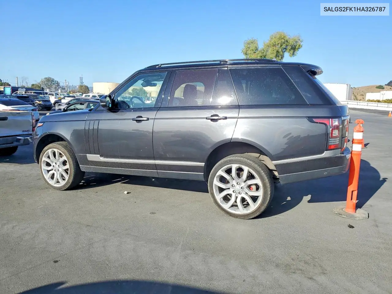 2017 LAND ROVER RANGE ROVER VIN SALGS2FK1HA326787 — фото 2