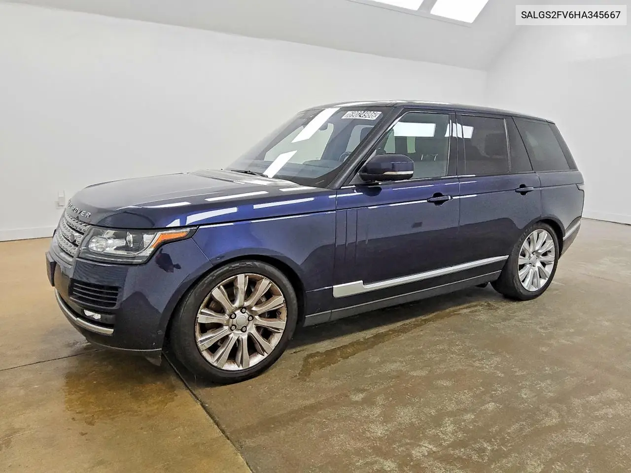 LAND ROVER RANGE ROVER 2017, VIN SALGS2FV6HA345667