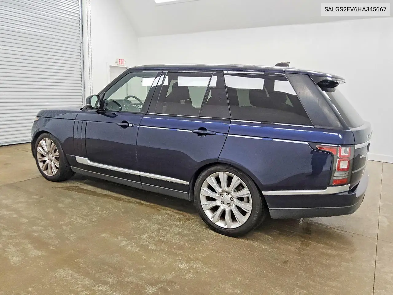 2017 LAND ROVER RANGE ROVER VIN SALGS2FV6HA345667 — фото 2