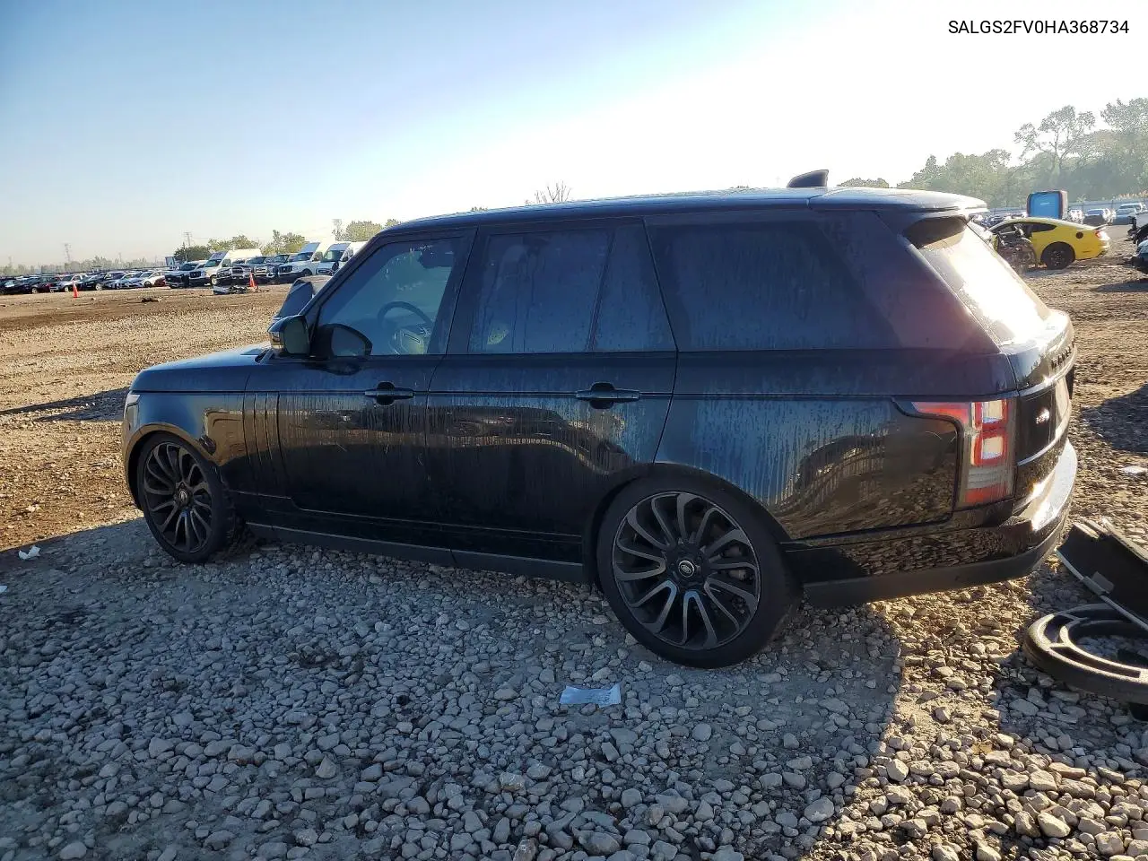 2017 LAND ROVER RANGE ROVER VIN SALGS2FV0HA368734 — фото 2